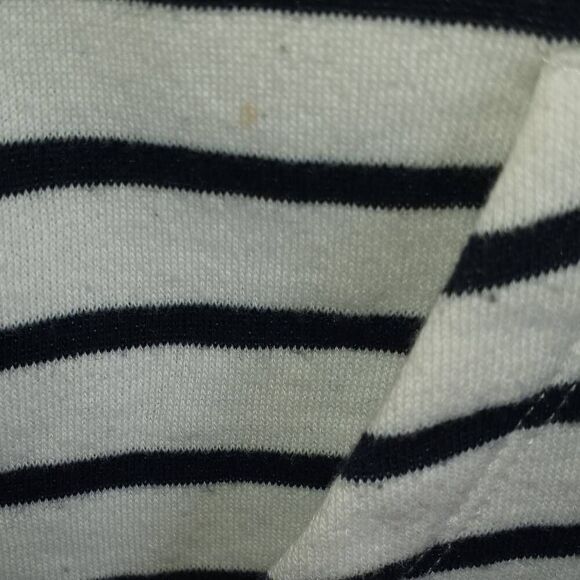 AMAZON ESSENTIALS BLACK & WHITE STRIPE HOODIE SZ.XL GUC - Picture 5 of 8